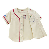 MIKIHOUSE Bear short-sleeved shirt